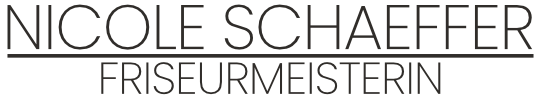 Logo Friseurmeisterin Nicole Schaeffer, Hamm